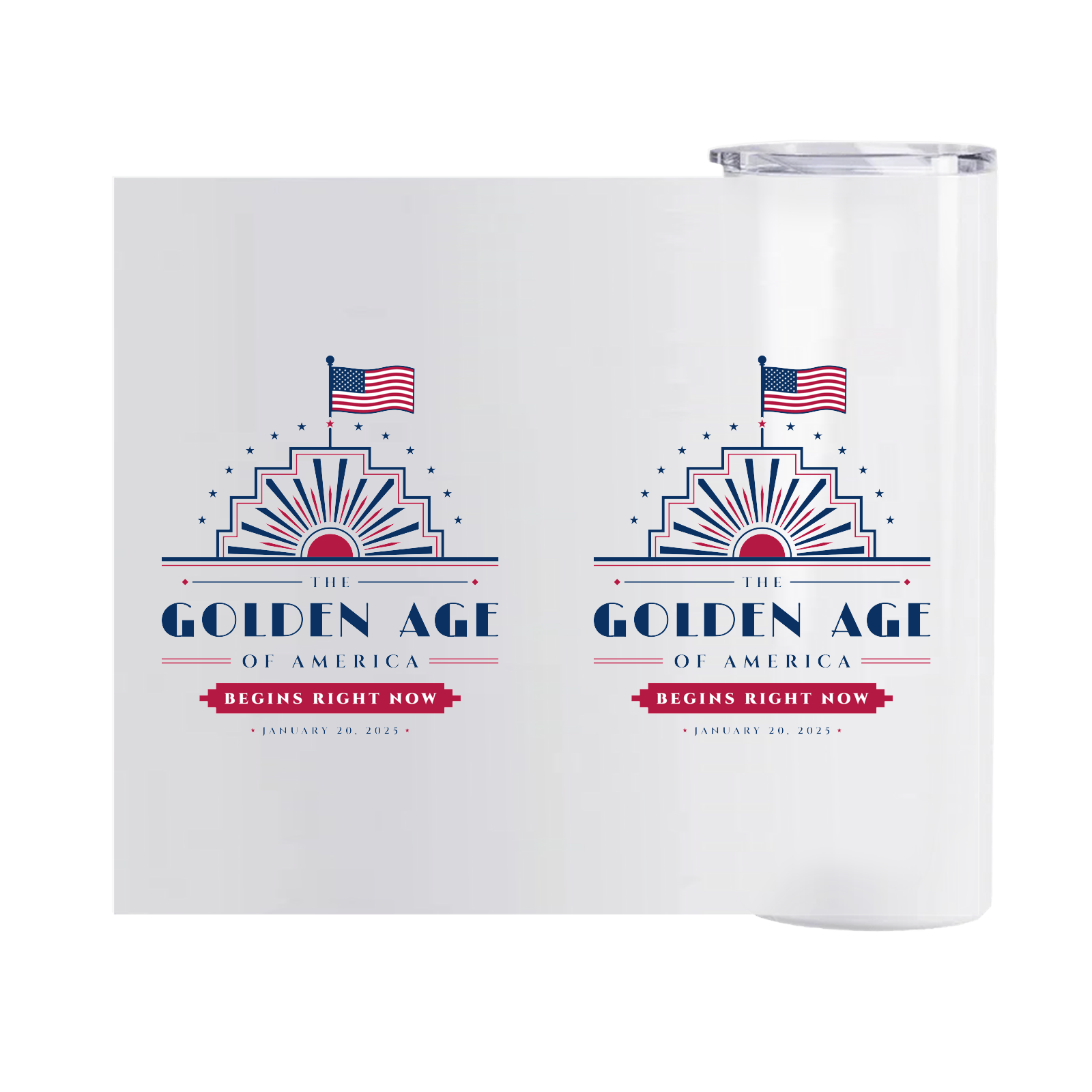 The Golden Age Skinny Tumbler