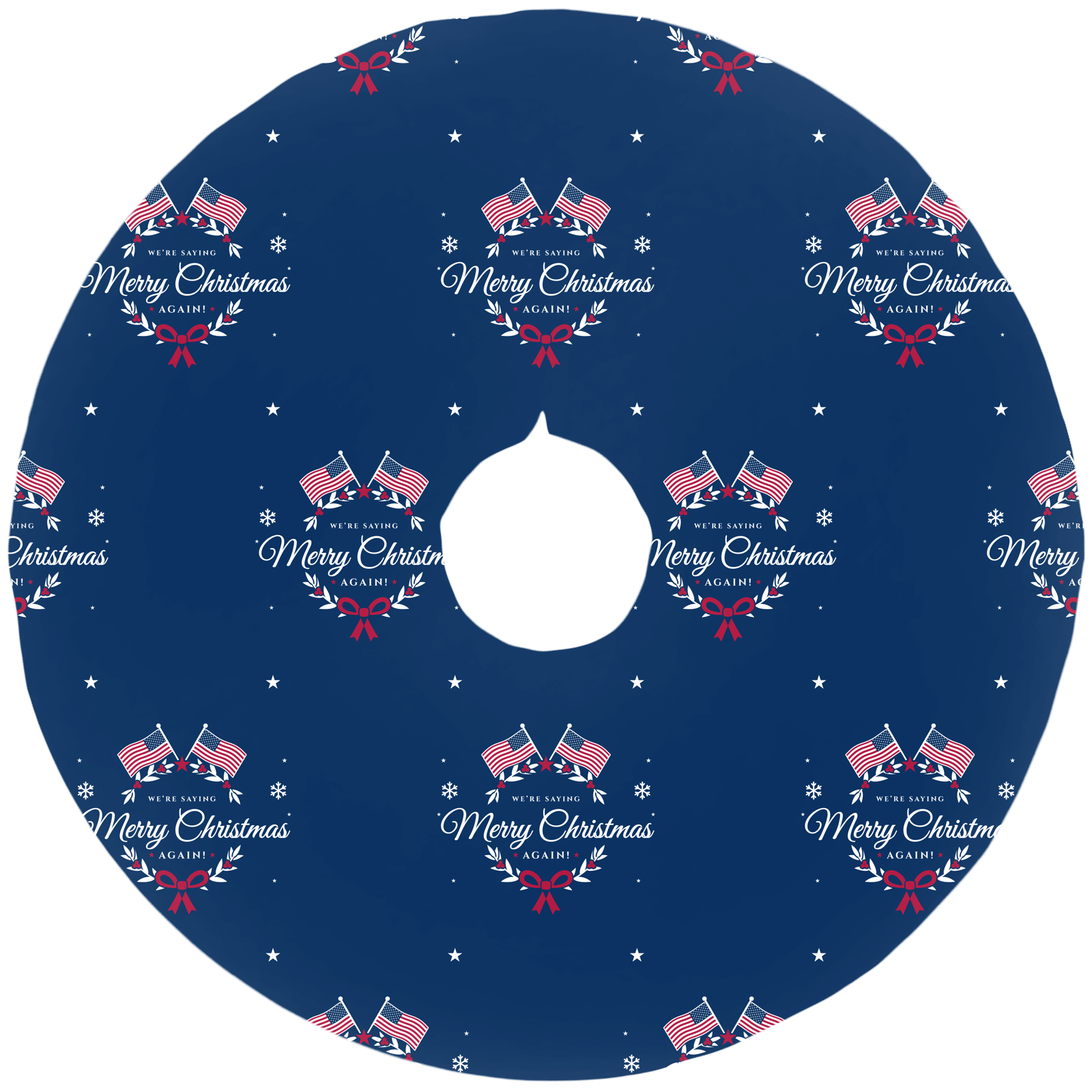 Merry Christmas Christmas Tree Skirt