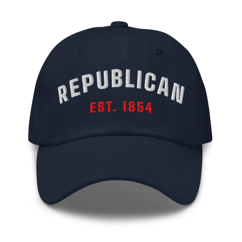 Republican 1854 Dad Hat in Navy