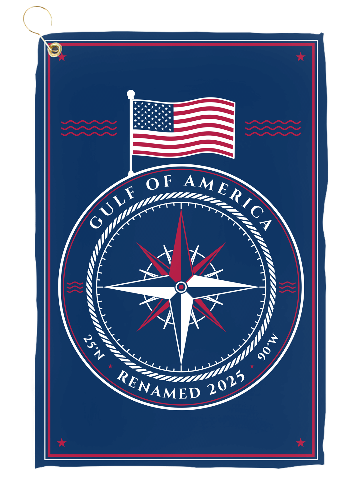 Gulf of America Golf Towel