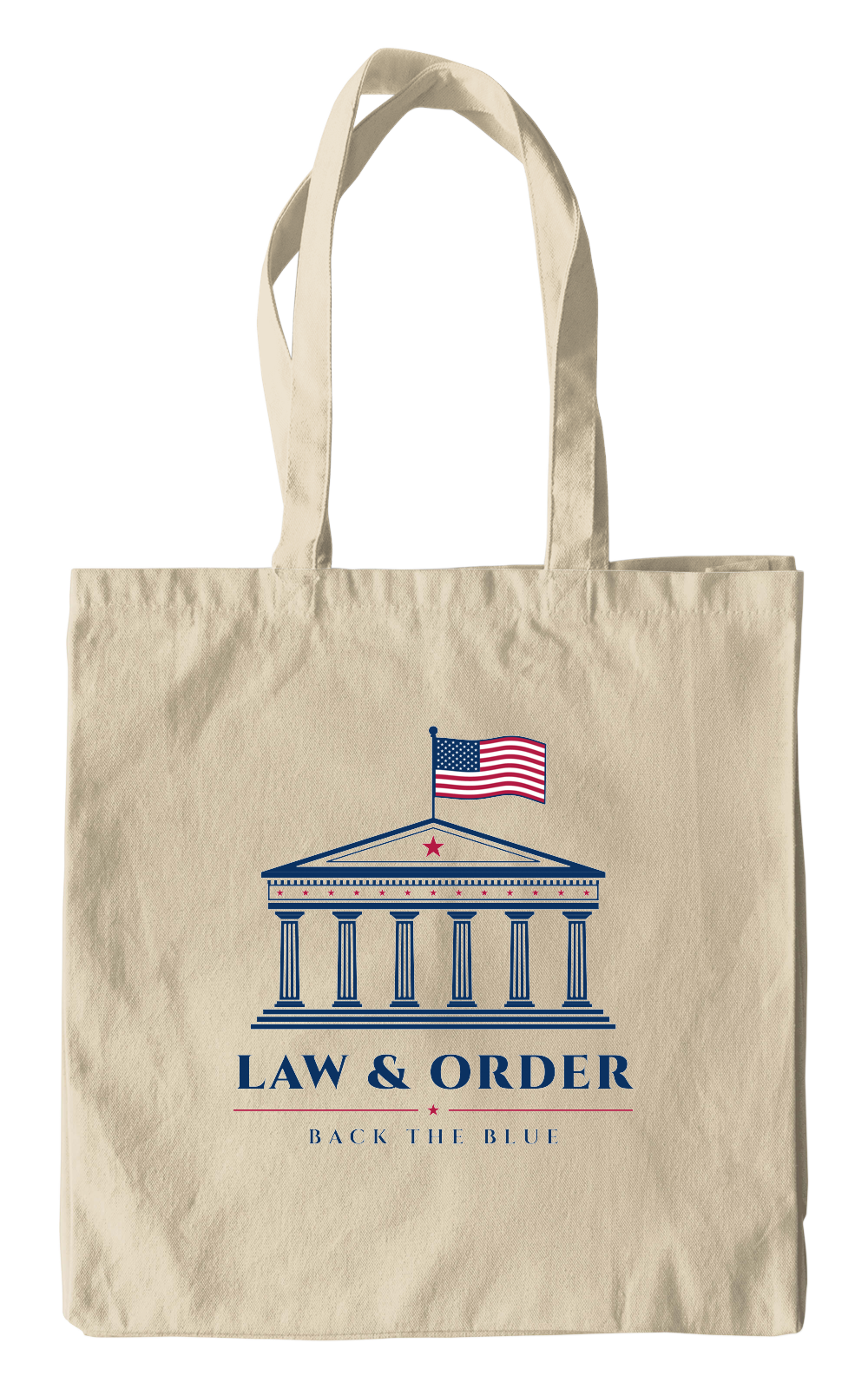 Law & Order Canvas Tote