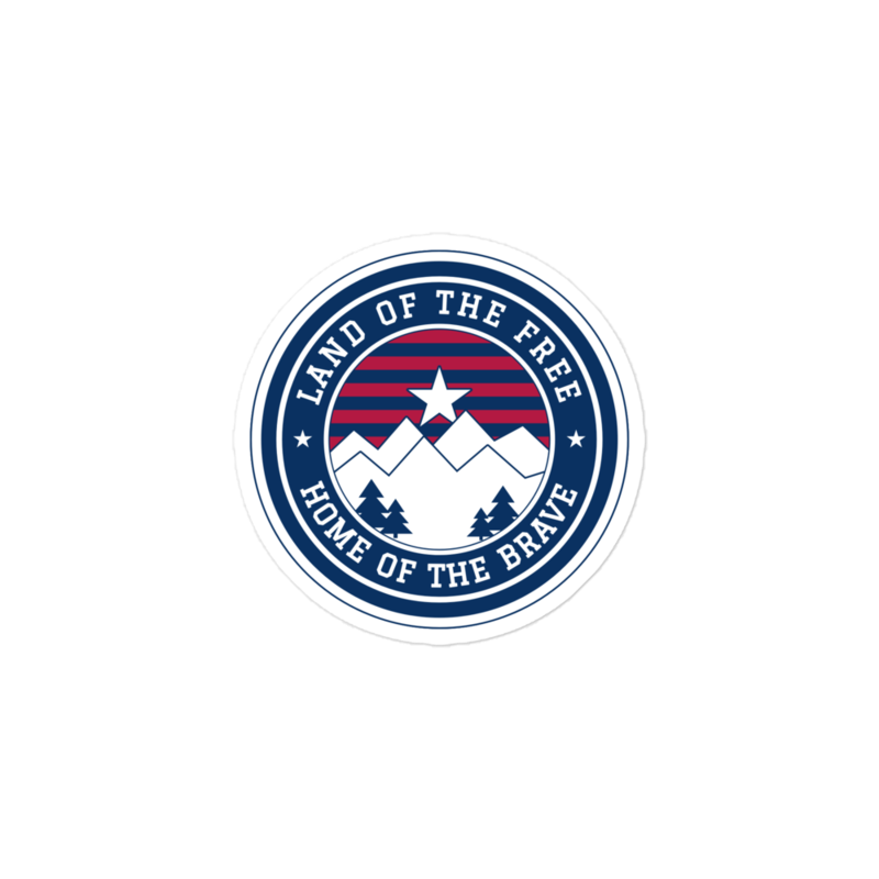 Land of the Free Sticker