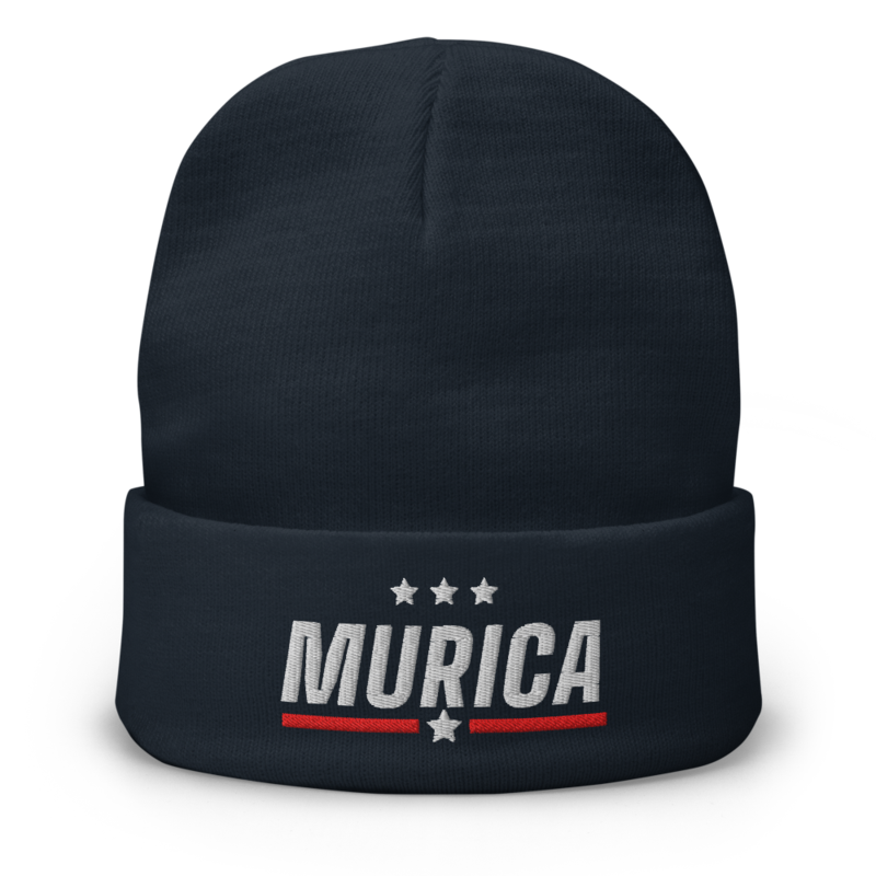 Murica Beanie in Navy