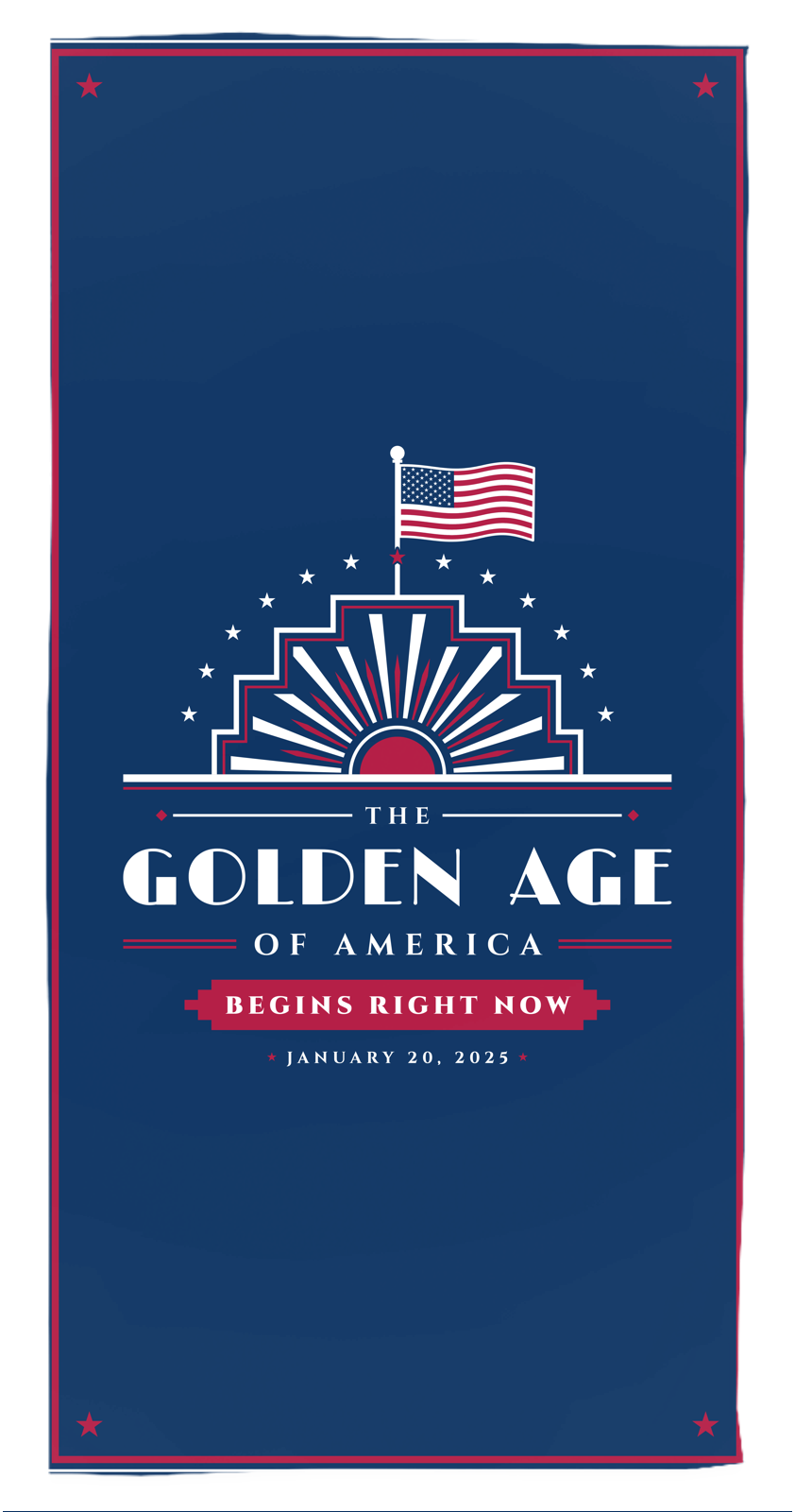 The Golden Age Bath Towel