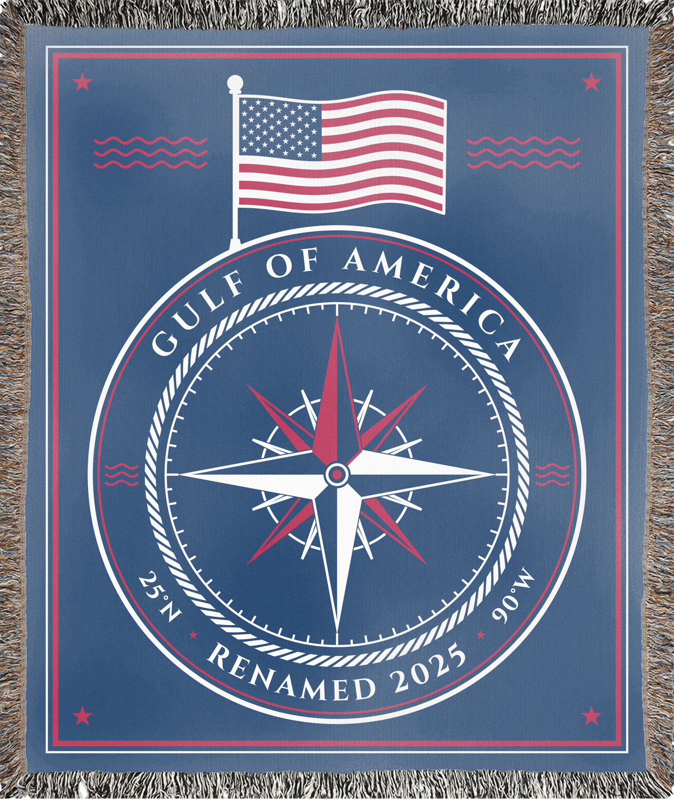 Gulf of America Woven Blanket