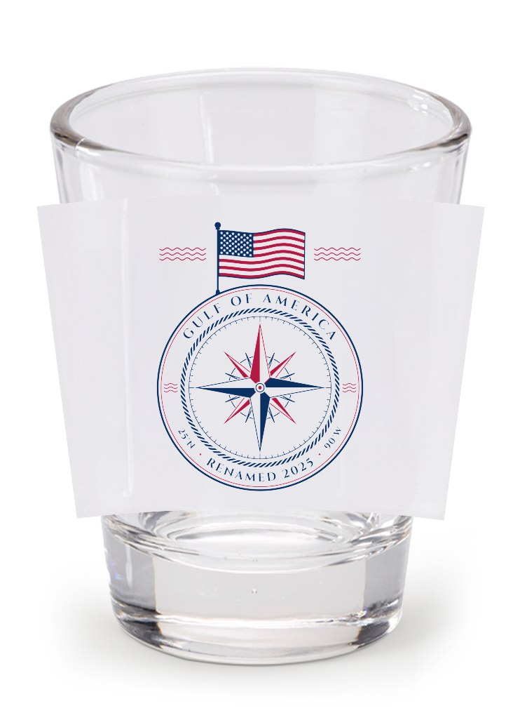 Gulf of America Shot Glass