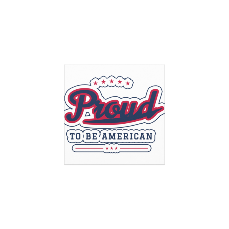 Proud to Be American Car Magnet