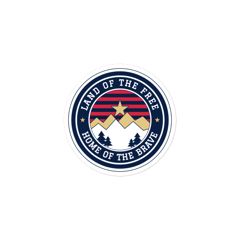 Land of the Free Sticker
