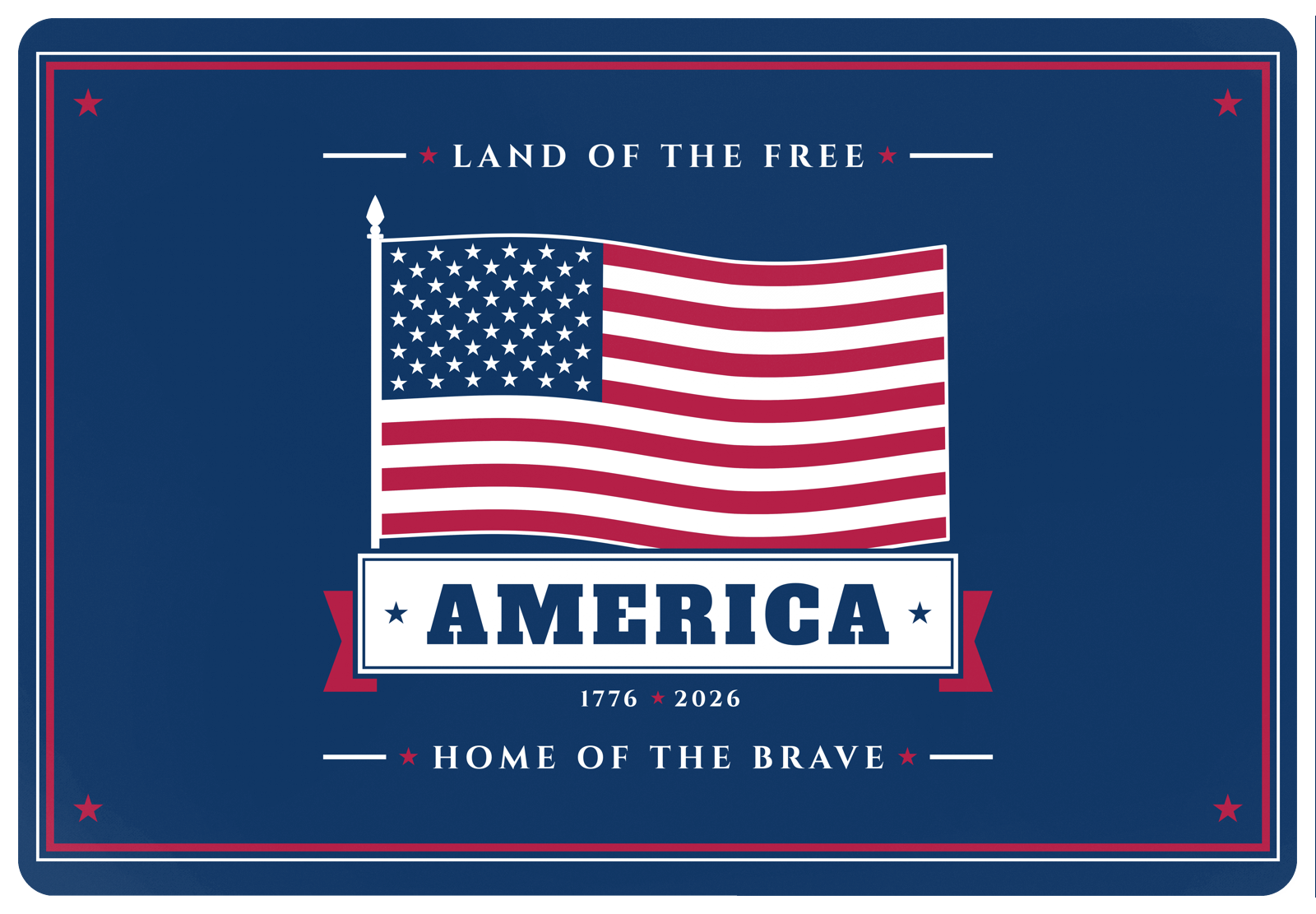 America Pet Placemat