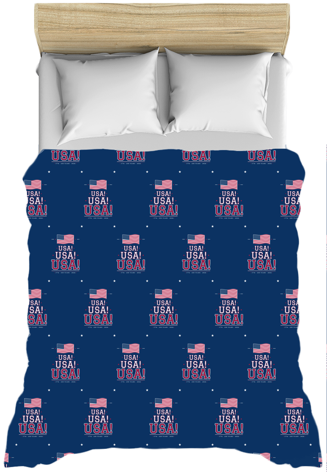 USA! USA! USA! Duvet Cover