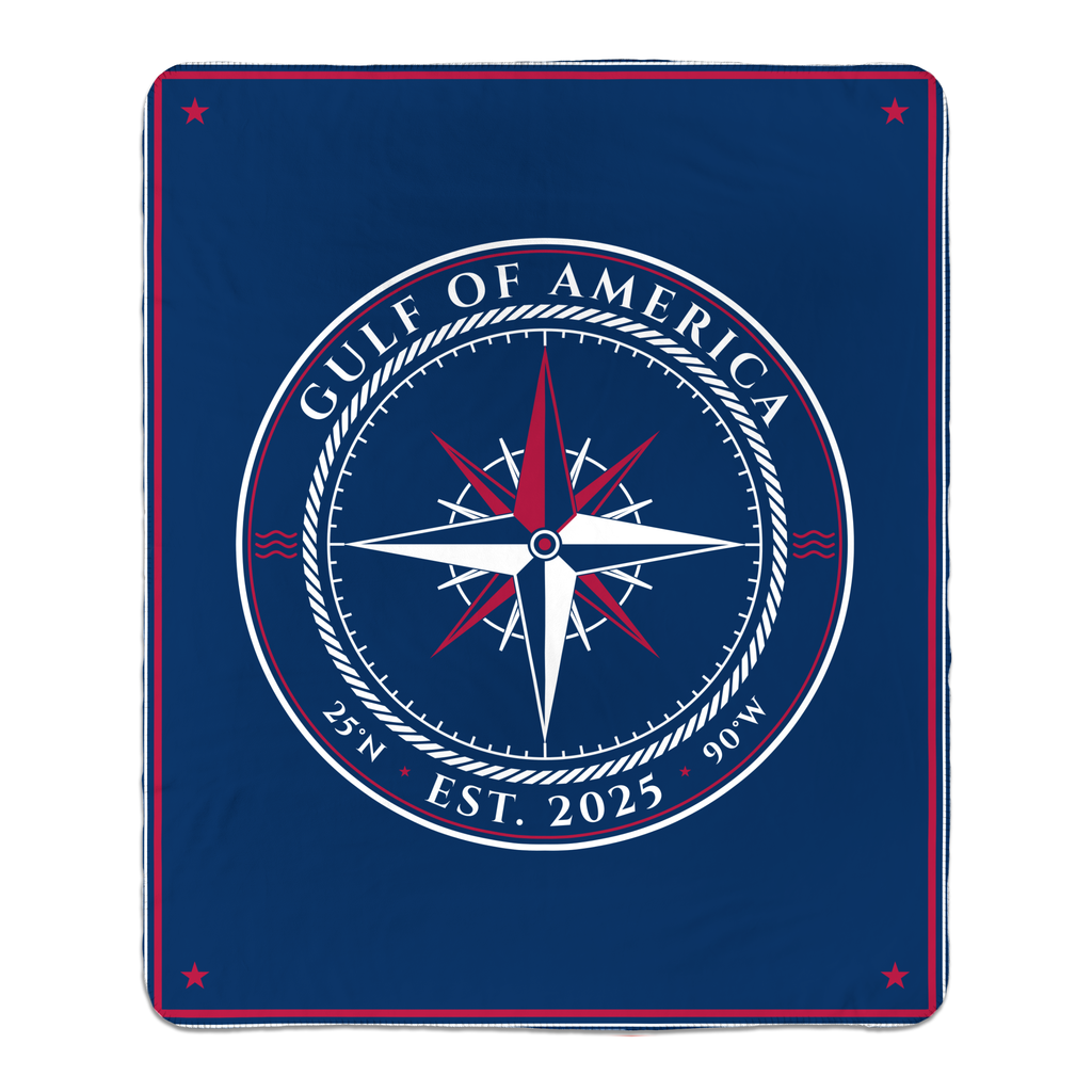 Gulf of America Sherpa Blanket