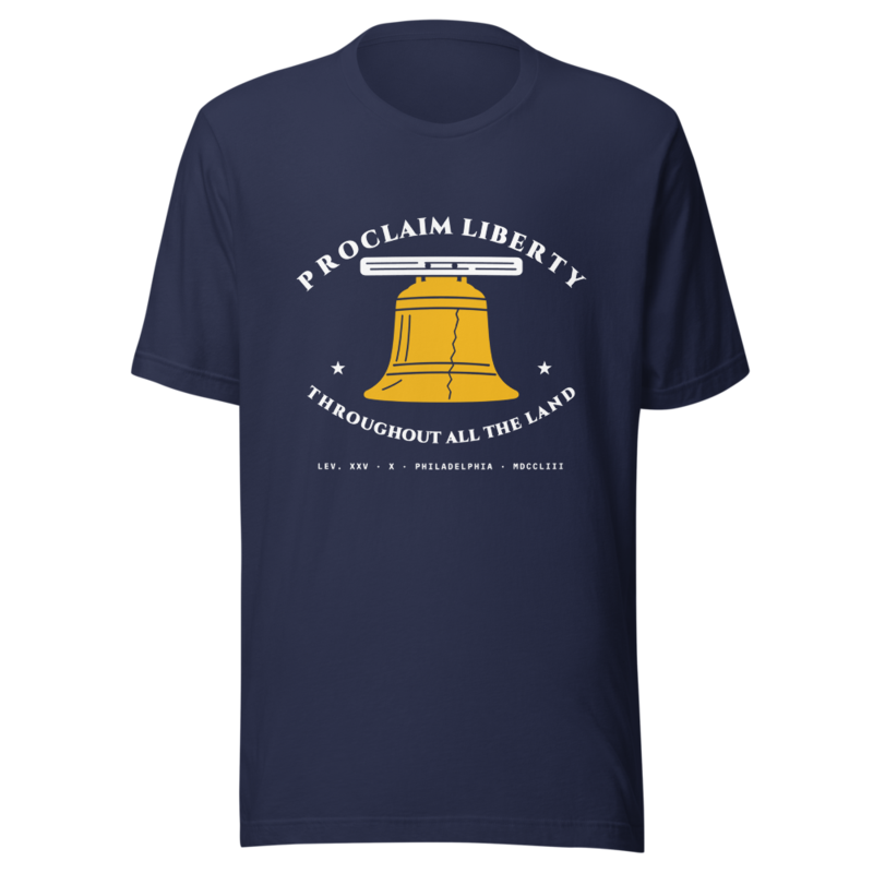 Liberty Bell Tee in Navy