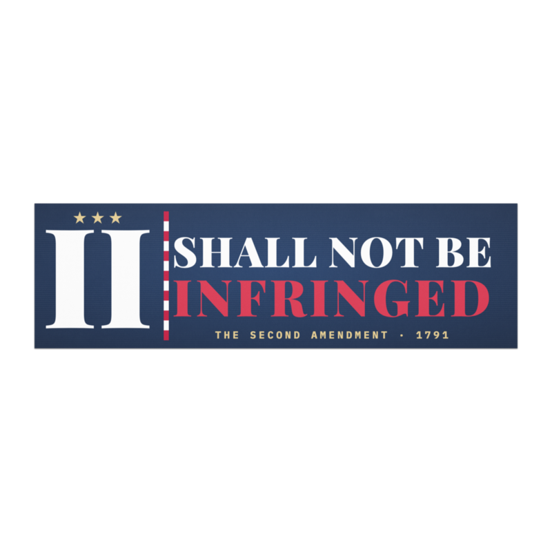 Second Amendment Bumper Magnet
