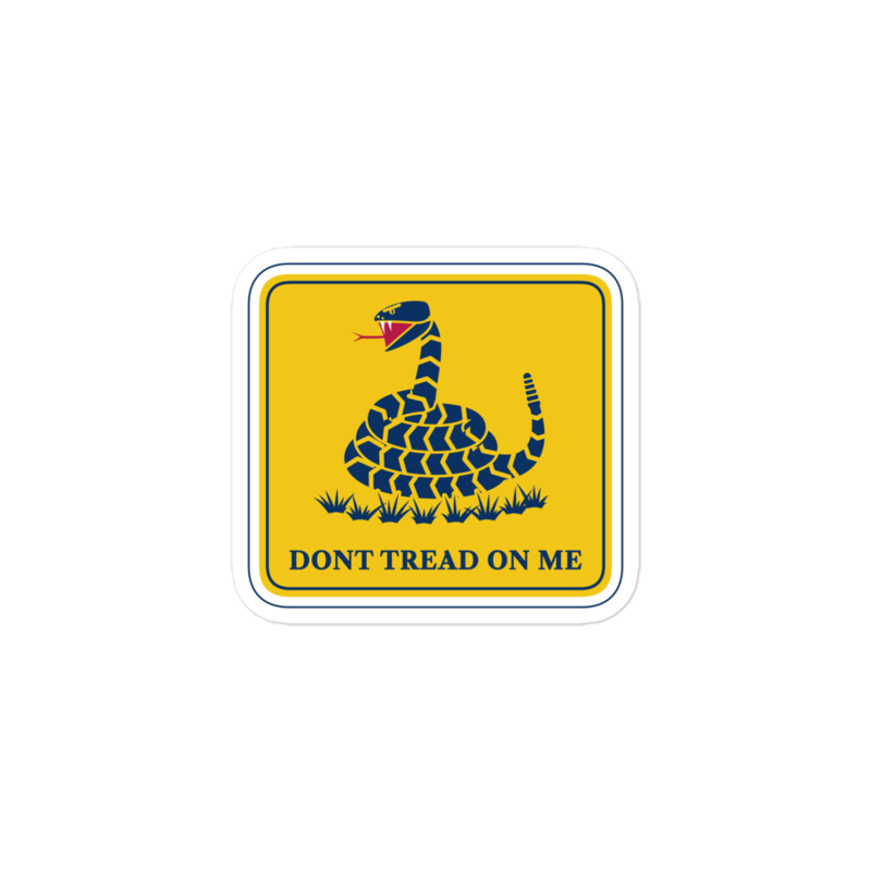 Don’t Tread on Me Sticker
