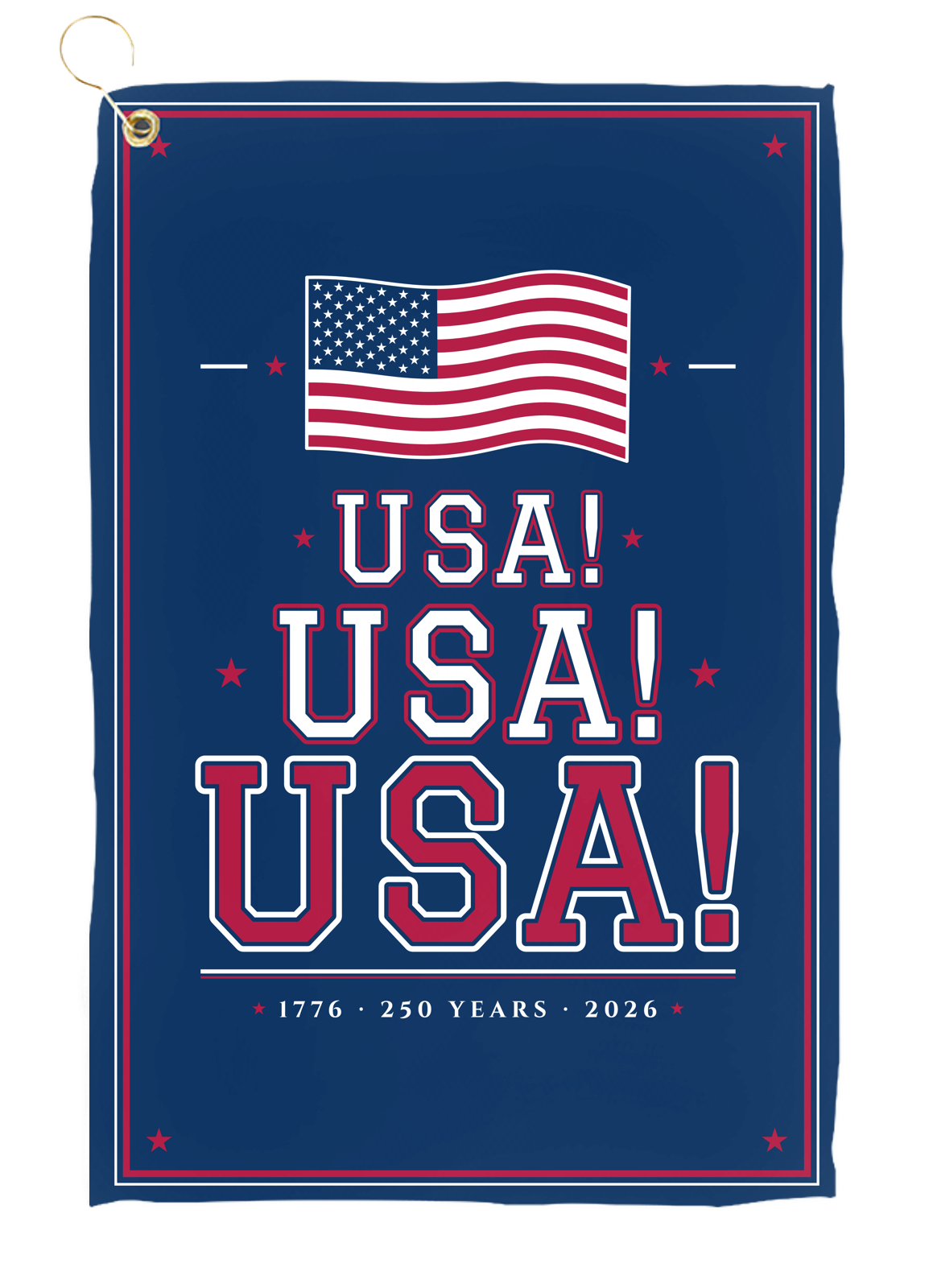 USA! USA! USA! Golf Towel