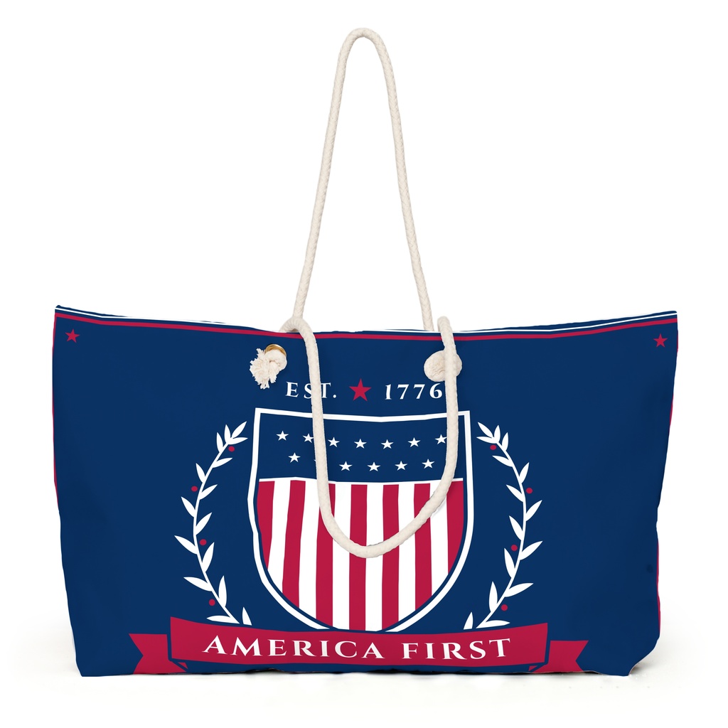 America First Crest Weekender Bag