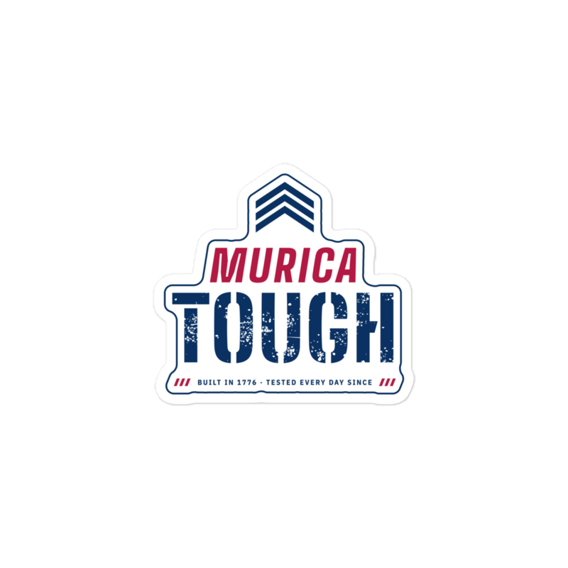 Murica Tough Sticker