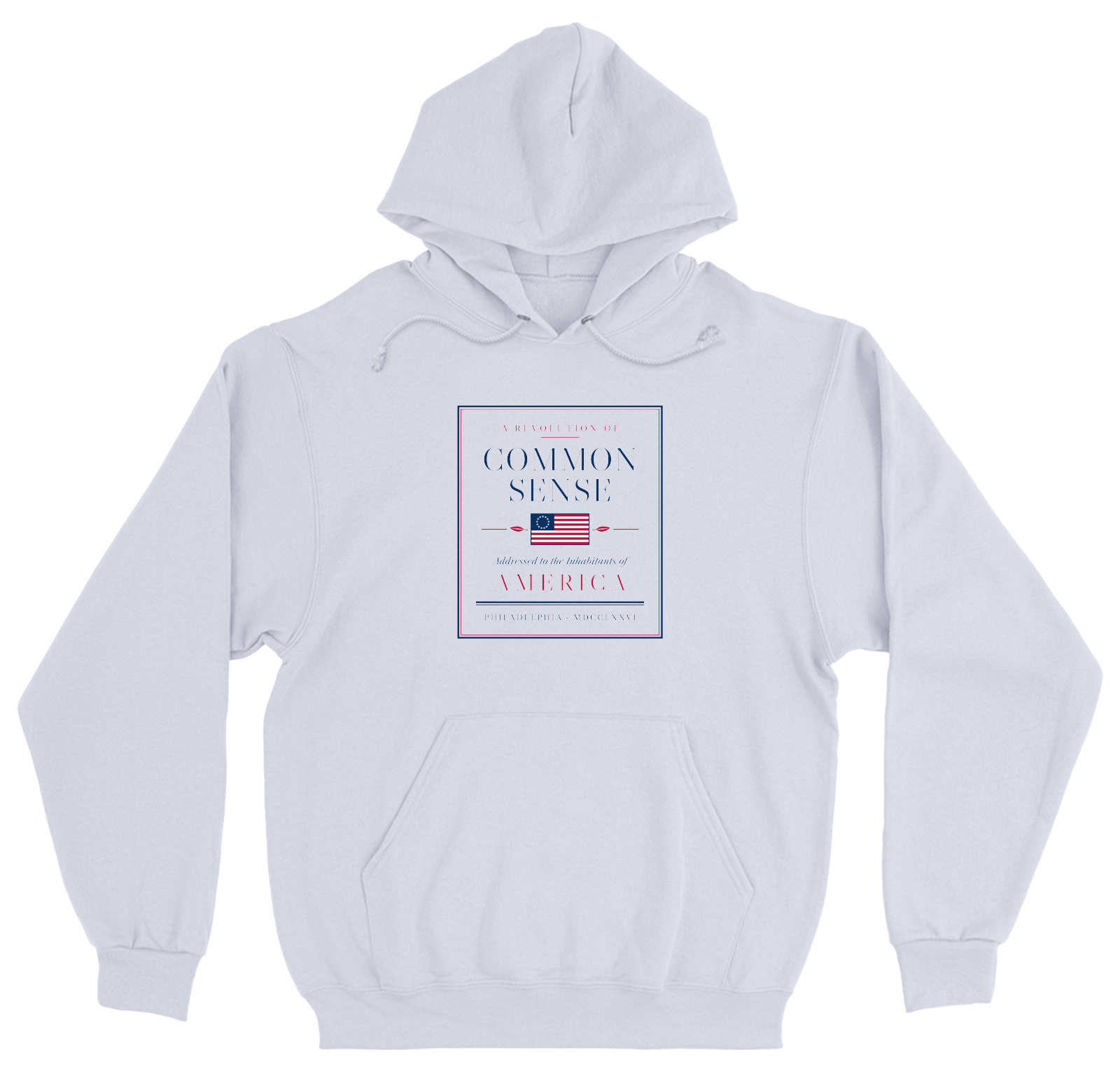 Common Sense Heavyweight Hoodie in White