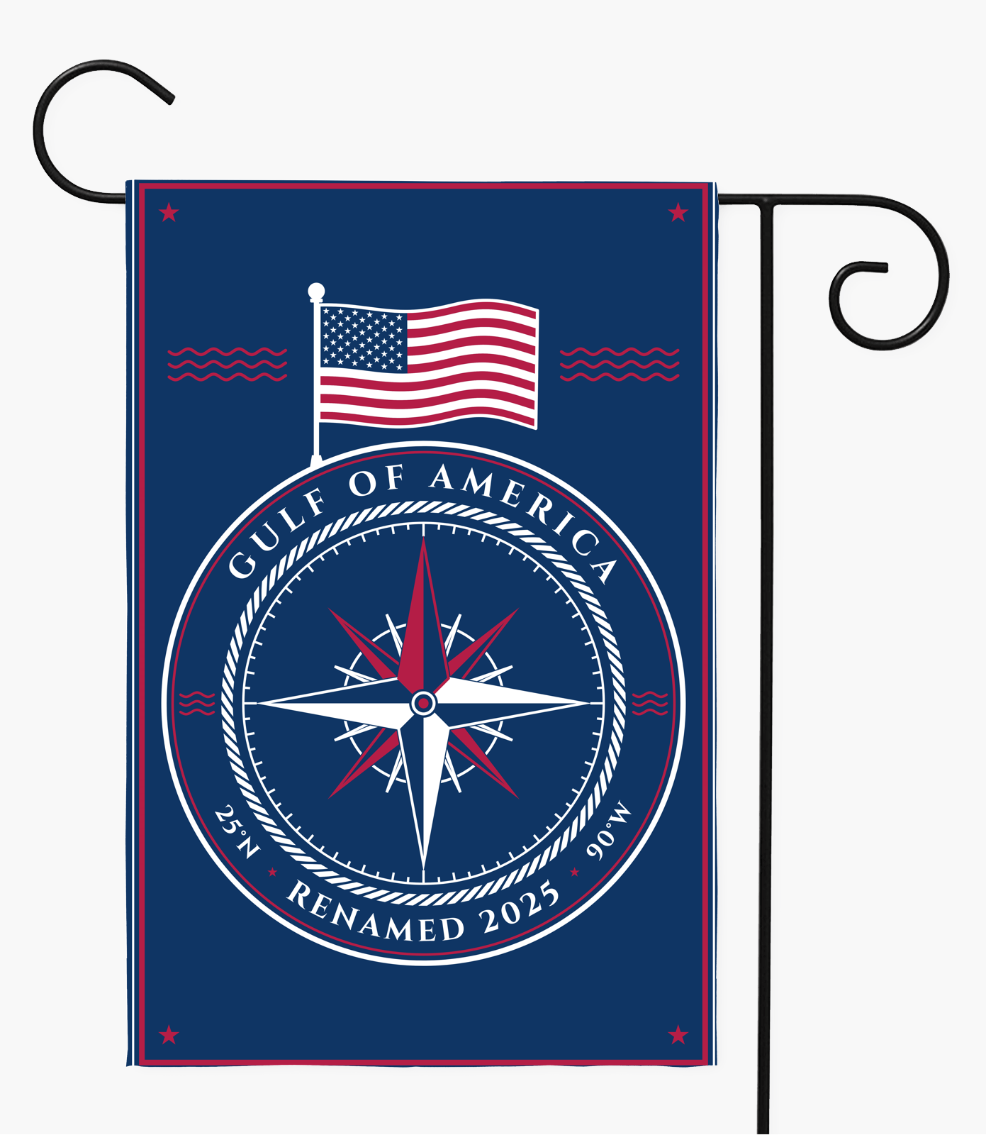 Gulf of America Garden Flag