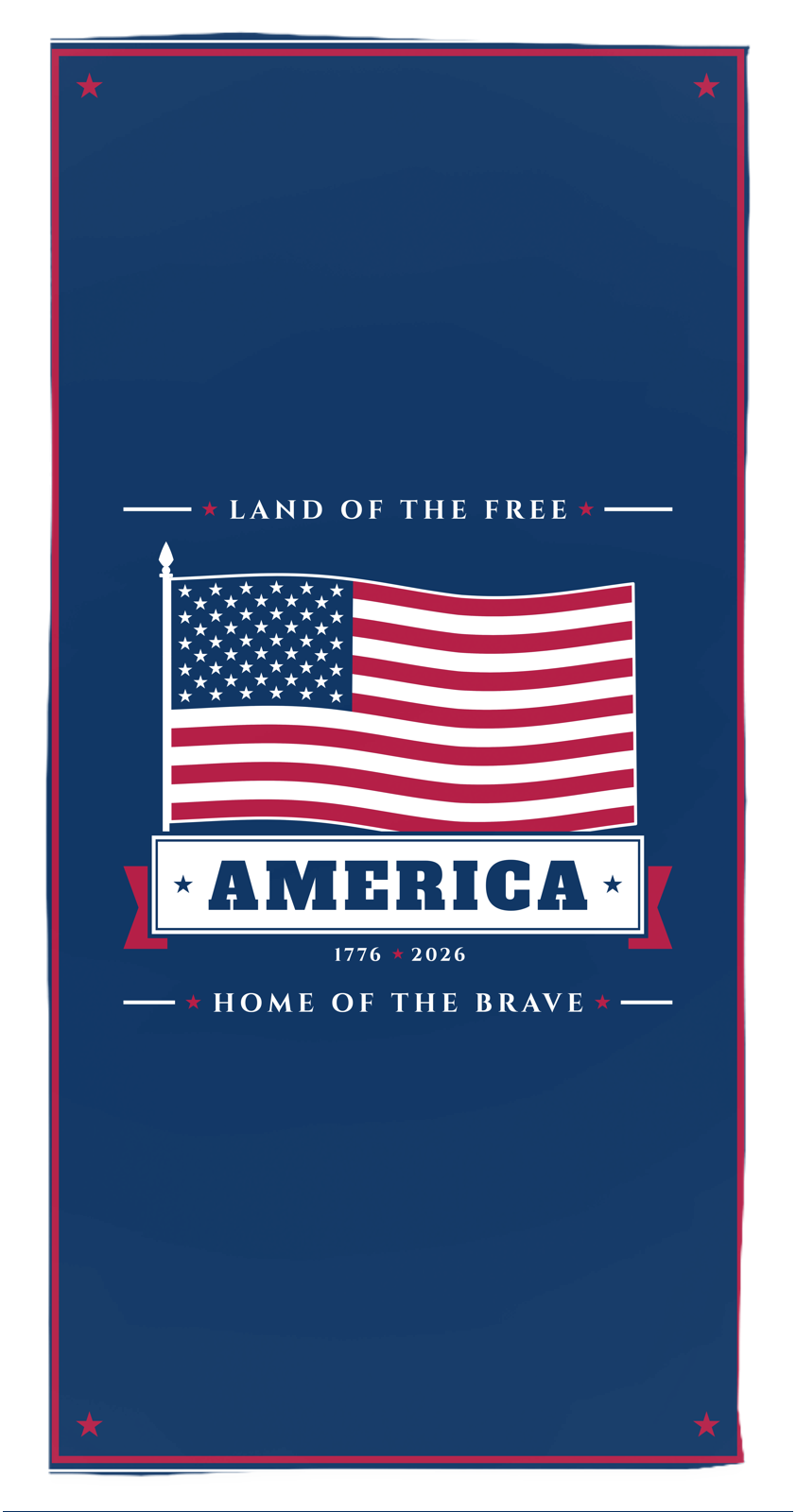 America Bath Towel
