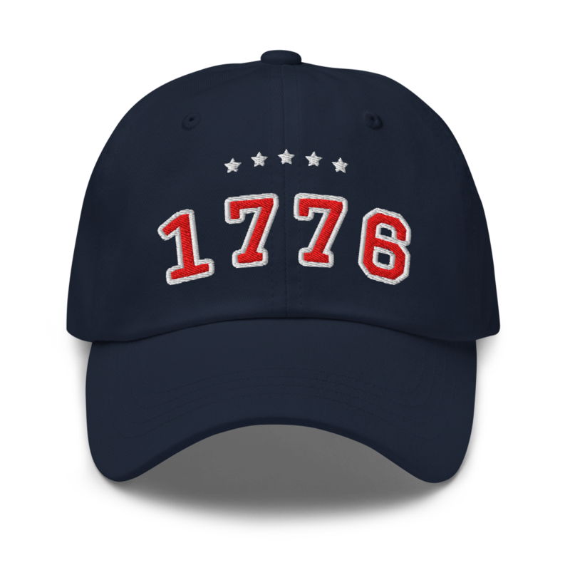 1776 Dad Hat in Navy
