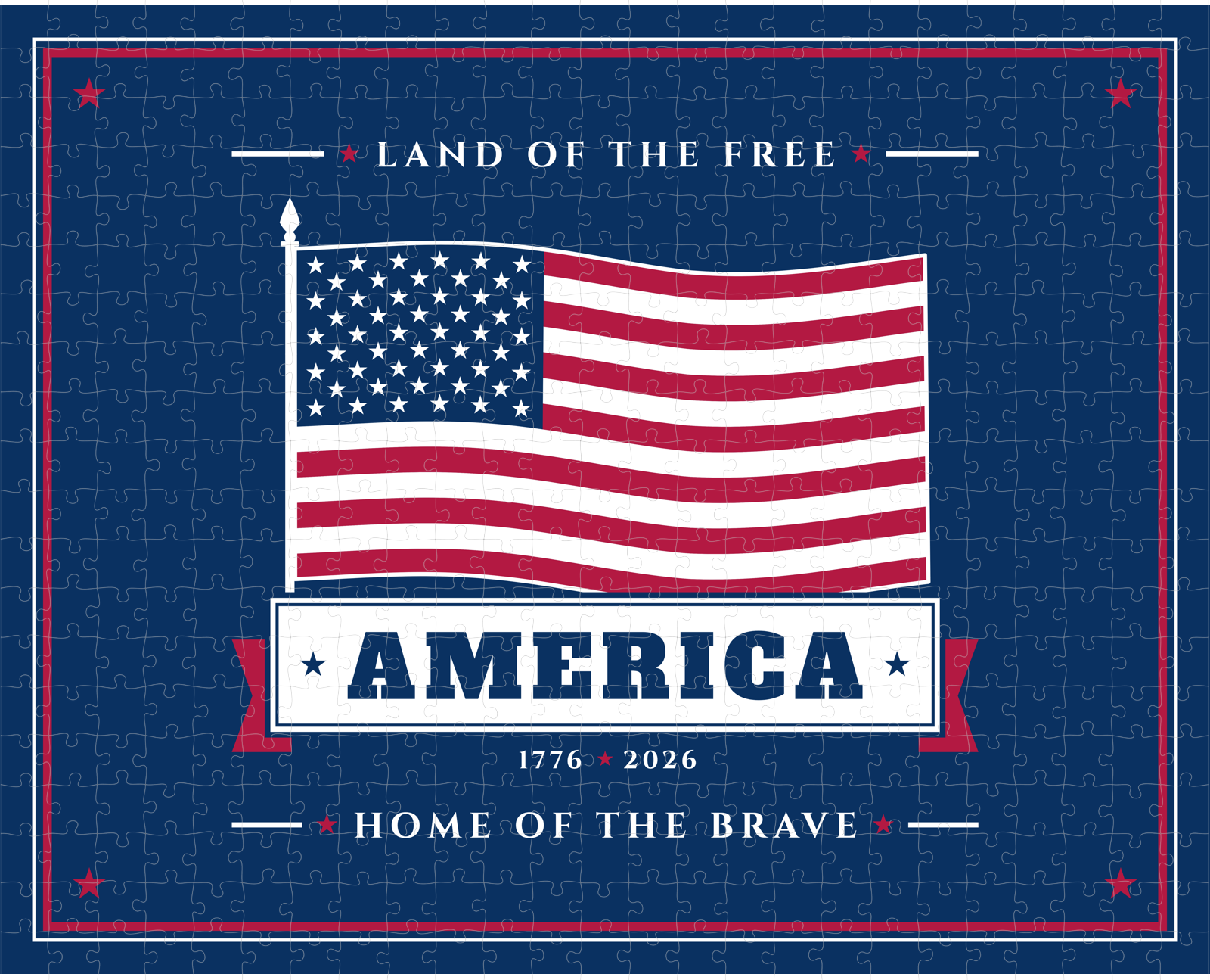 America 500-Piece Puzzle