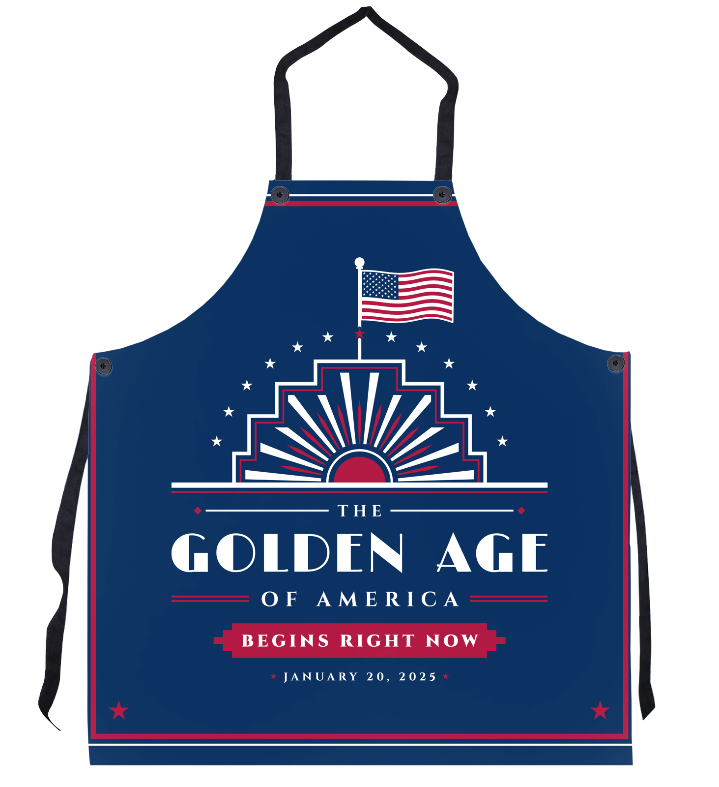 The Golden Age Grilling Apron