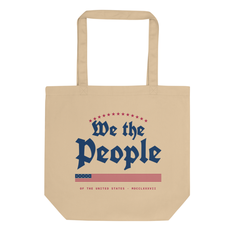 We the People Tote Bag in Oyster