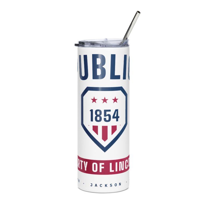 Republican 1854 Tumbler in White