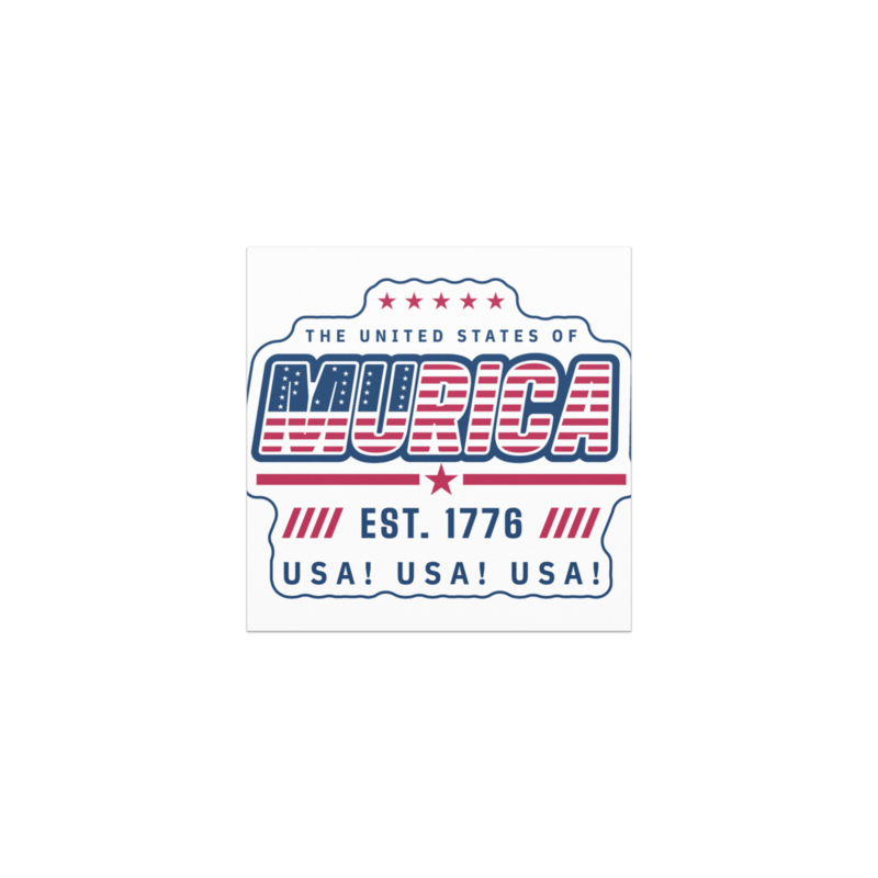 Murica Car Magnet