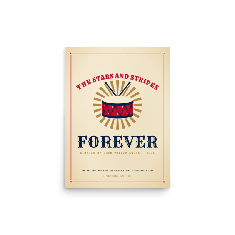The Stars and Stripes Forever Poster