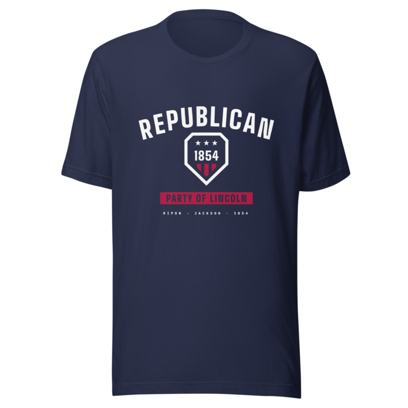 Republican 1854 Tee in Navy
