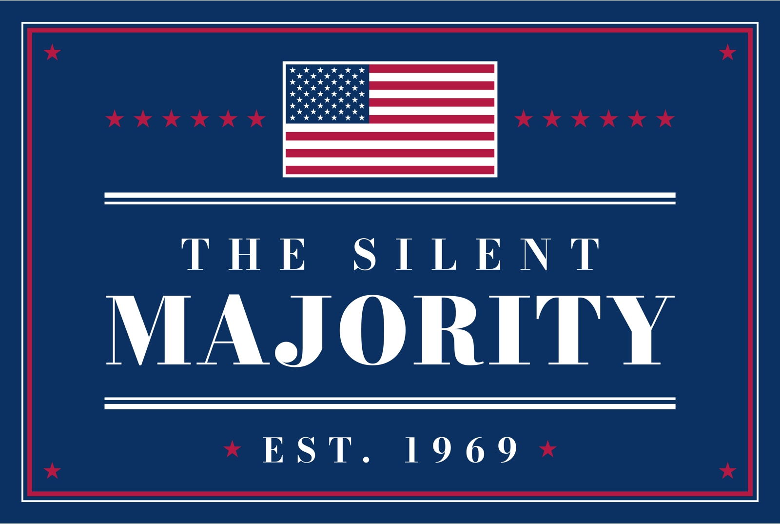 The Silent Majority Matte Poster
