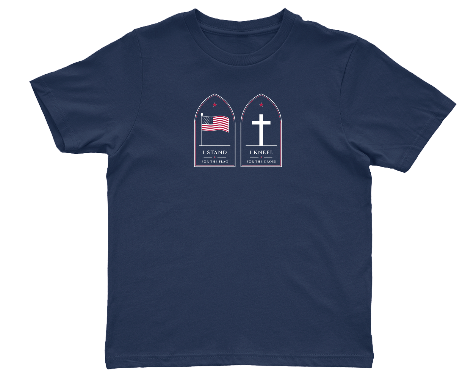 Stand for the Flag Youth Tee in True Navy