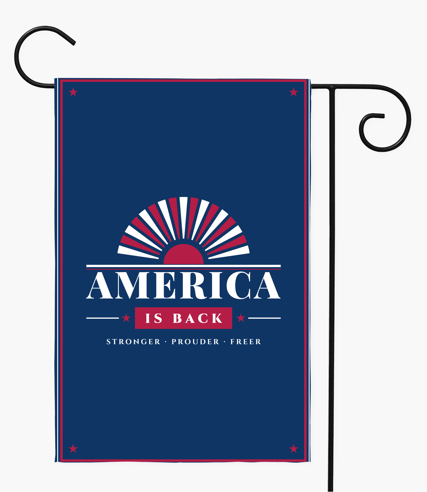 America Is Back Garden Flag