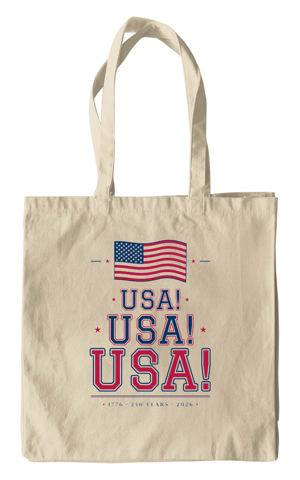 USA! USA! USA! Canvas Tote