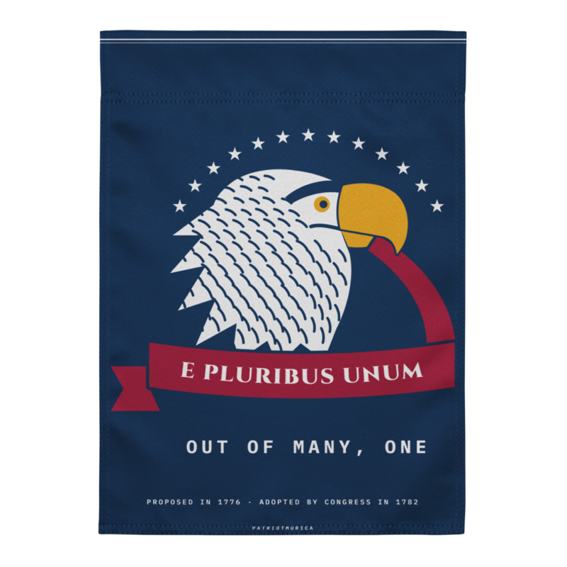 E Pluribus Unum Garden Flag