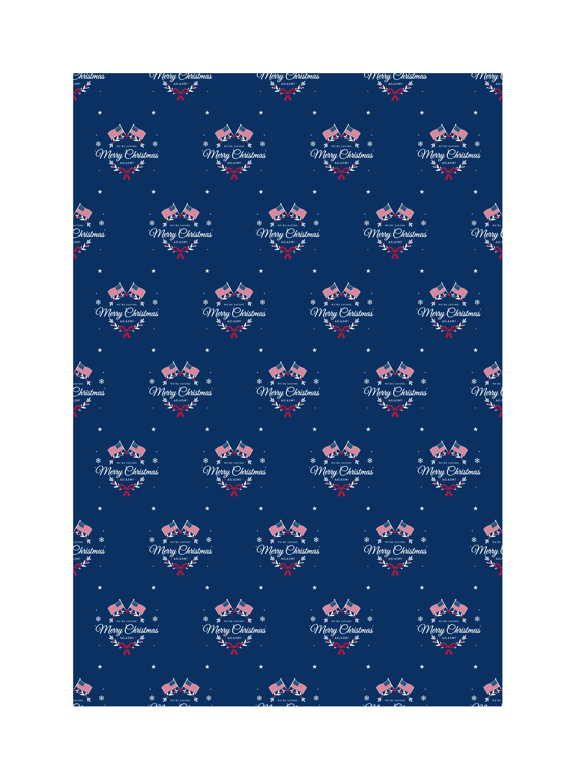 Merry Christmas Wrapping Paper