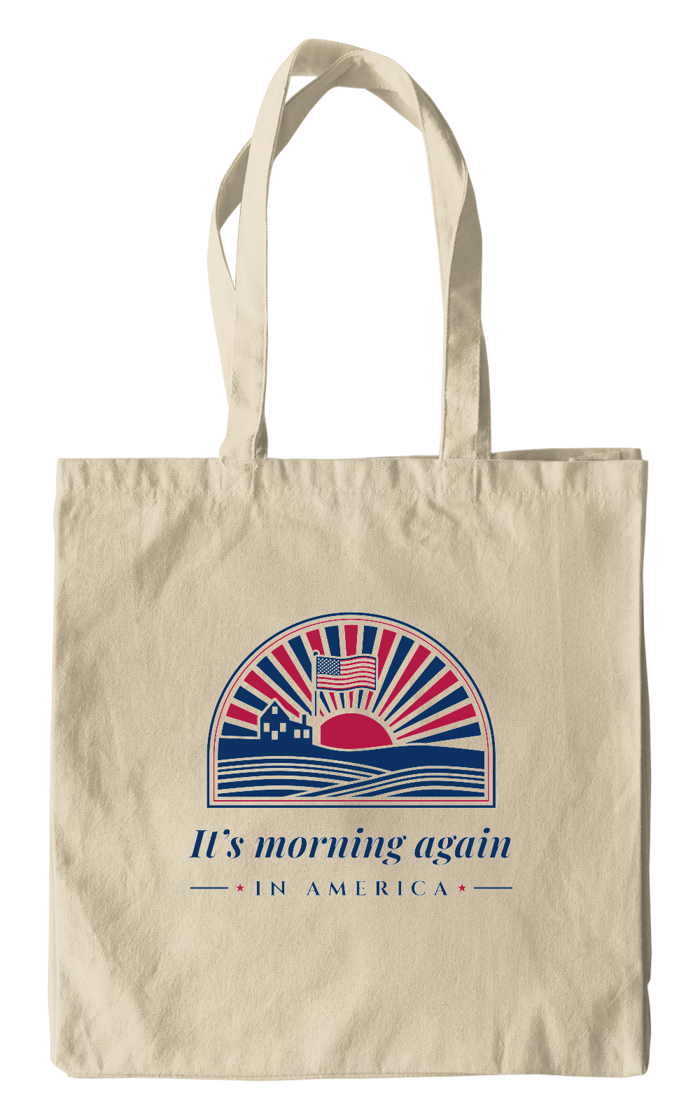 Morning in America Canvas Tote
