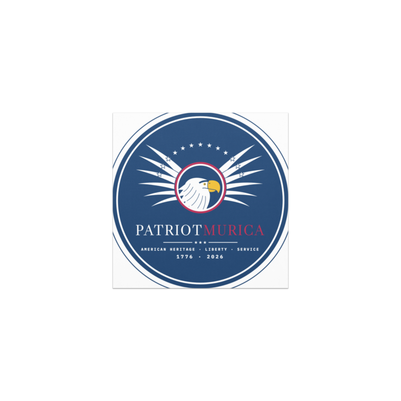 PatriotMurica Crest Car Magnet