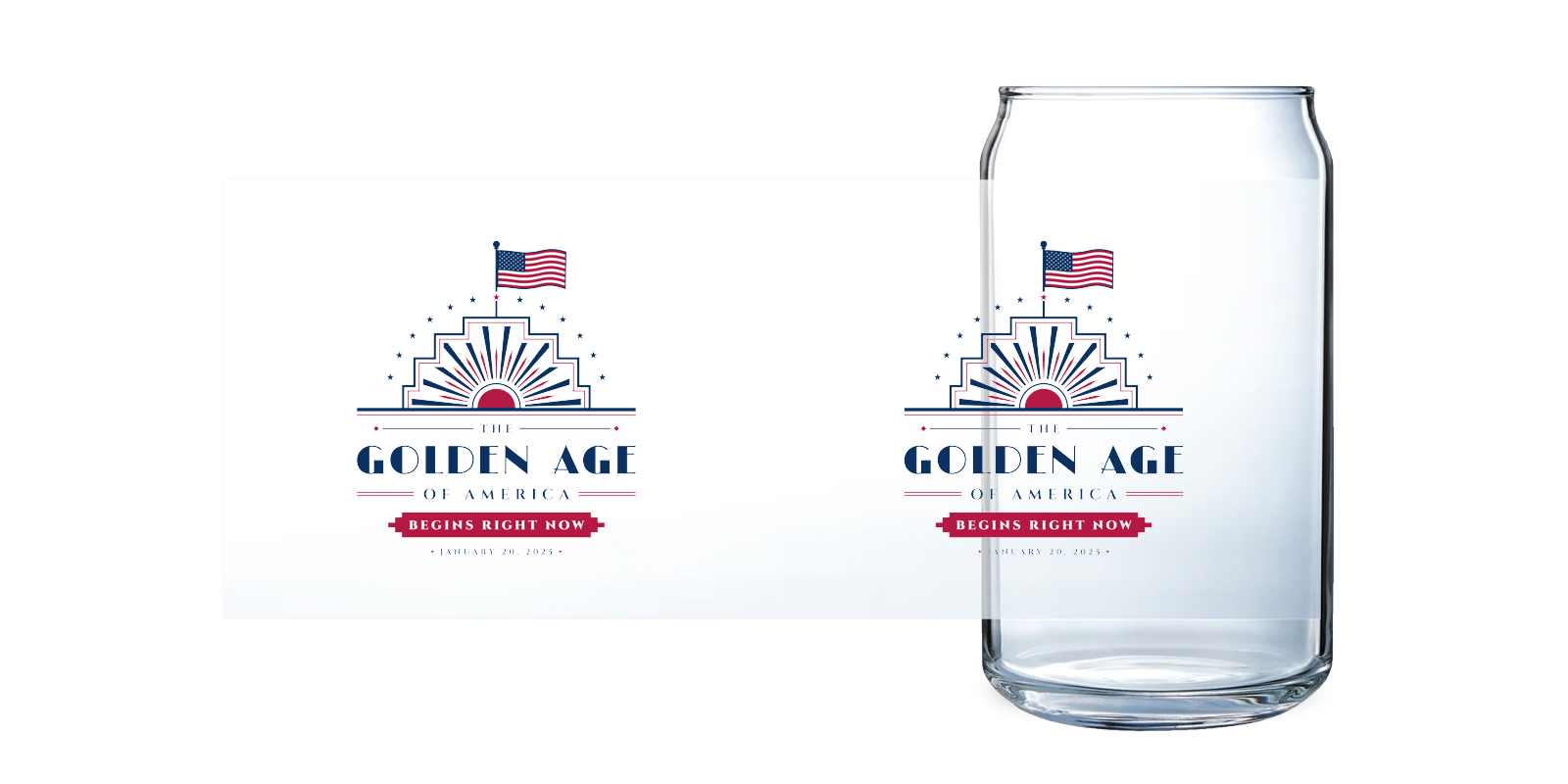 The Golden Age Can Glass