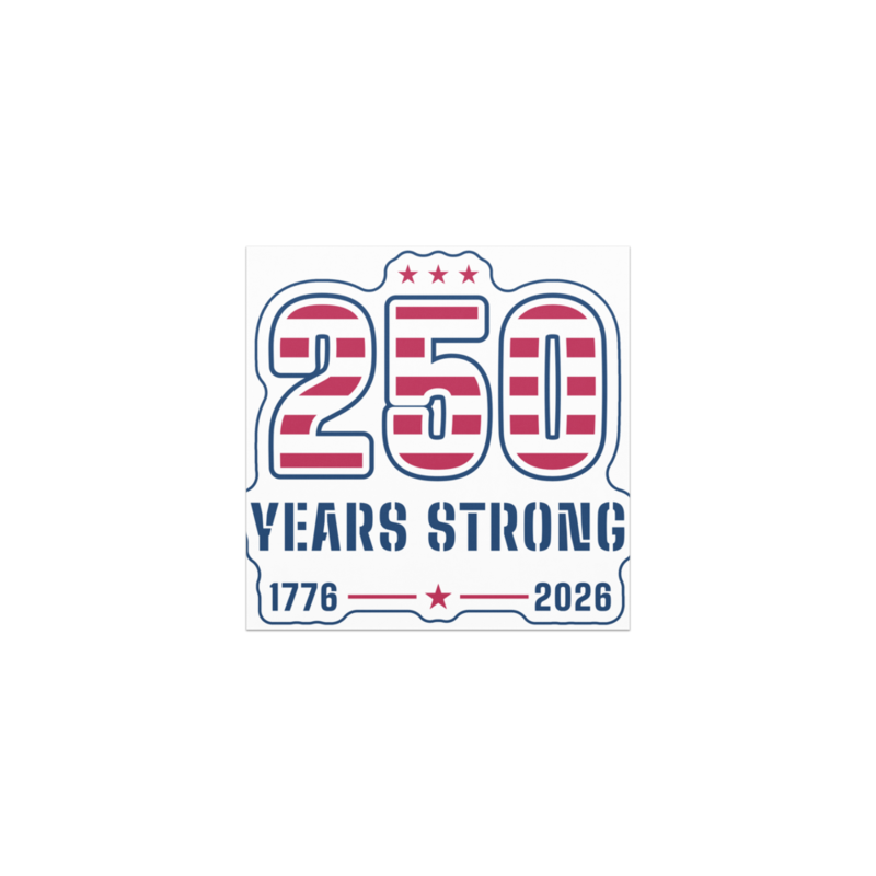 250 Years Strong Car Magnet