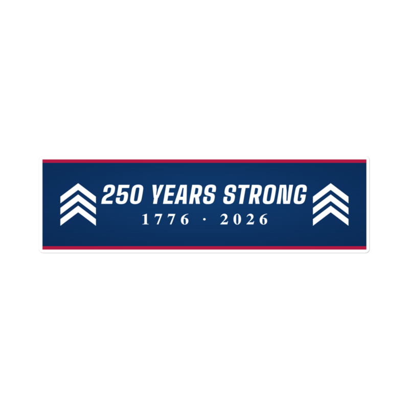 250 Years Strong Bumper Sticker