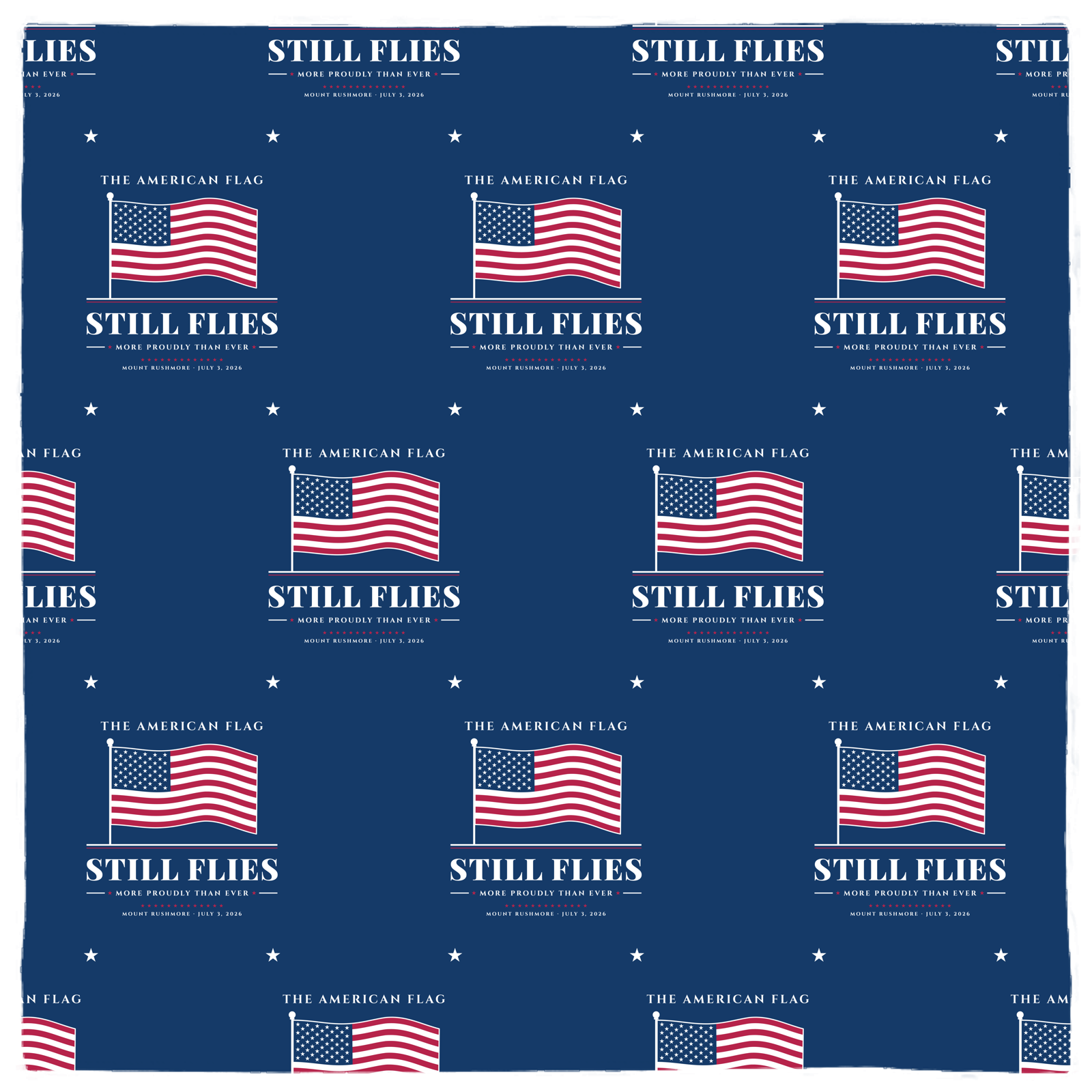 The American Flag Still Flies Pet Bandana