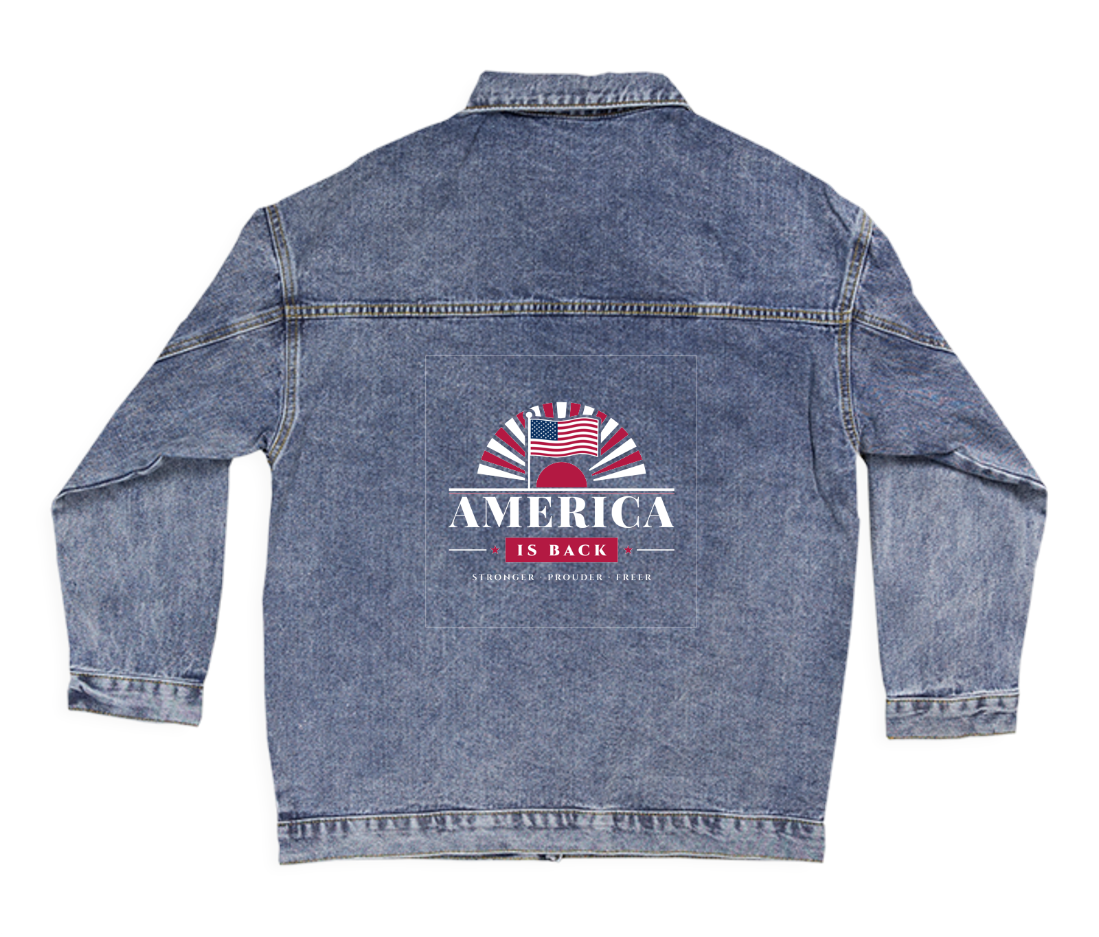 America Is Back Women's Denim Jacket