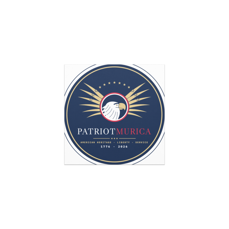 PatriotMurica Crest Car Magnet