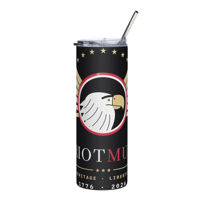 PatriotMurica Crest Tumbler in Black