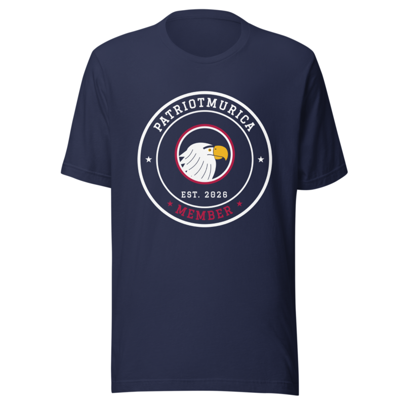 PatriotMurica Member Tee in Navy