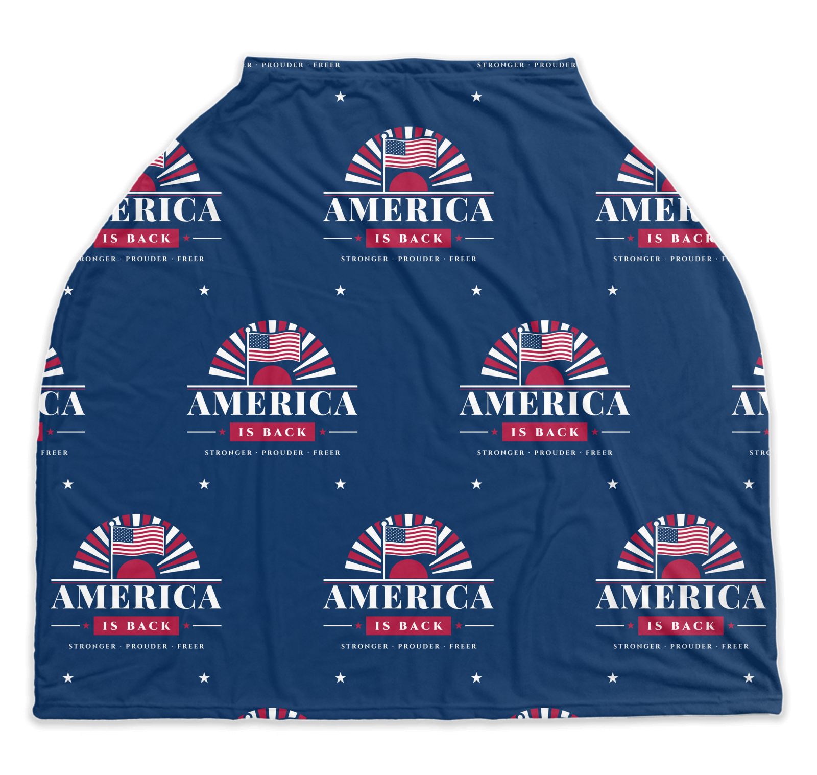 America Is Back Baby Car Seat Cover
