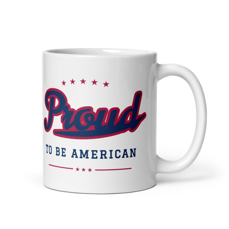Proud to Be American Mug